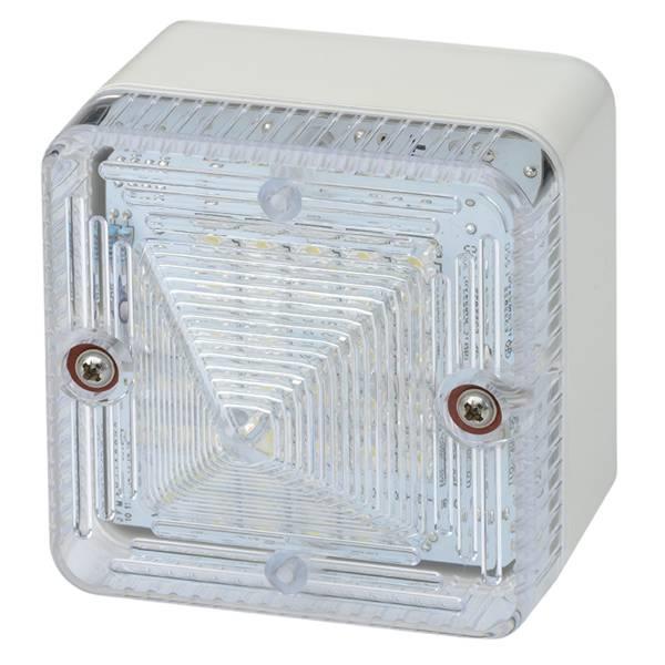 #-L101XAC230BW/C E2S L101XAC230BW/C XenonStrobe L101X-B 230vAC [white] CLEAR 5J 1Hz IP66 , White B-Box w.o/Lugs